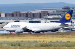 D-ABVX Lufthansa Boeing 747-430  Schleswig-Holstein   zum Start am 06.08.2016 in Frankfurt