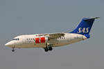 SAS Scandinaviern Airlines (Oprated by Transwede), SE-DJP, BAe Avro RJ70, msn: E1254, 09.Juni 2008, ZRH Zürich, Switzerland.
