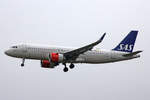 SAS Scandinavian Airlines, LN-RGO, Airbus A320-251N, msn: 7352, 23.Januar 2020, ZRH Zürich, Switzerland.