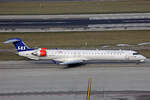 SAS Scandinavian Airlines, EI-FPS, Bombardier CRJ-900LR, msn: 15437, 16.Januar 2024, ZRH Zürich, Switzerland.