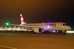 SWISS International Air Lines, HB-JCB, Bombardier CS-300, msn: 55011, 26.Dezember 2018, ZRH Zürich, Switzerland.