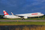 SWISS International Air Lines, HB-IOO, Airbus A321-212, msn: 7007,  08.August 2021, ZRH Zürich, Switzerland.