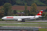 SWISS International Air Lines, HB-JHI, Airbus A330-343X, msn: 1181,  Genève , 14.Oktober 2023, ZRH Zürich, Switzerland.