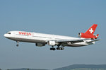 SWISS International Air Lines, HB-IWL, McDonnell Douglas MD-11, 26.Juni 2002, ZRH Zürich, Switzerland.