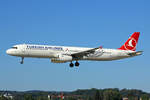Turkish Airlines, TC-JRY, Airbus A321-231, msn: 5083,  Beyoglu , 27.Juli 2020, ZRH Zürich, Switzerland.