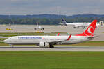 THY Turkish Airlines, TC-JYP, Boeing B737-9F2ER, msn: 42014/5471,  Çatalca , 11.September 2022, MUC München, Germany.