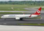 Turkish Airlines, TC-JHF, Boeing 737-800 wl (Ayvalik), 2009.05.13, DUS, Dsseldorf, Germany