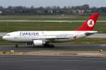 Turkish A310 TC-JDB verlsst die 23L in DUS / EDDL / Dsseldorf am 30.03.2008