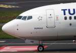 Turkish Airlines, TC-JHM  Burgaz , Boeing, 737-800 wl (Bug/Nose ~ neue TA-Lackierung), 01.07.2013, DUS-EDDL, Dsseldorf, Germany 