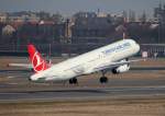 Turkish Airlines A 321-231 TC-JSG beim Start in Berlin Tegel am 14.04.2013