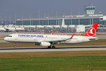 Turkish Airlines, TC-JSK,, Airbus A321-231 SL,  Kula , 25.September 2016, MUC München, Germany.