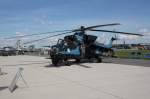 ILA 2014: Mil Mi-24W (7353) mit attraktiver Sonderbemalung der tschechischen Streitkräfte.