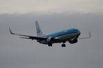 KLM, Boeing B 737-8K2, PH-BXB, TXL, 05.02.2016