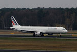 Air France, Airbus A 321-212, F-GTAZ, TXL, 10.04.2016