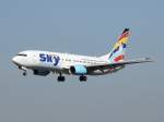 German Sky Airlines; D-AGSA; Boeing 737-883.