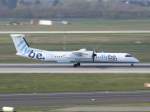 flybe; G-FLBF; De Havilland Canada DHC-8-402Q Dash 8. Flughafen Dsseldorf. 27.03.2011.