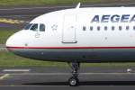 Aegean Airlines, SX-DVP, Airbus, A 321-200 (Bug/Nose), 11.08.2012, DUS-EDDL, Dsseldorf, Germany 