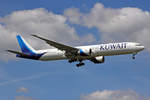 Kuwait Airways, 9K-AOF, Boeing 777-369ER,  Kubbar , 21.Mai 2017, FRA Frankfurt am Main, Germany.