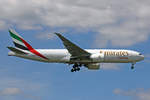 Emirates Sky Cargo, A6-EFM, Boeing 777-F1H, 21.Mai 2017, FRA Frankfurt am Main, Germany.