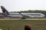 Qatar Airways, A7-ACF, Airbus, A330-202, 24.04.2011, FRA, Frankfurt, Germany           