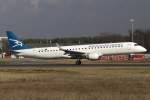 Montenegro Airlines, 4O-AOA, Embraer, ERJ 190, 05.03.2014, FRA, Frankfurt, Germany