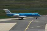 PH- KZN KLM Cityhopper Fokker F70    zum Start am 16.07.2014 in Frankfurt