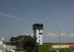 Der Tower des Flughafens Karlsruhe/Baden-Baden (FKB) am 29.05.10
