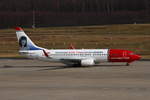 Norwegian Air International, Boeing 737-8JP, EI-FVM, 'Anne-Cath. Vestly'. Rollt in Köln-Bonn (EDDK/CGN) zum Start nach Malaga (AGP). Aufnahmdatum: 30.03.2018.