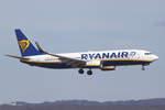 Ryanair, Boeing B737-8AS(WL), EI-DLR. Landet aus Palmade Mallorca (PMI) kommend in Köln-Bonn (CGN/EDDK) am 30.03.2018. 