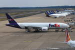 Federal Express (FedEx), Boeing 777-FS2, N855FD. Köln-Bonn (CGN/EDDK), 22.07.2018.