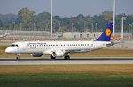 Lufthansa Regional CityLine, D-AEME, Embraer ERJ-195LR, 25.September 2016, MUC München, Germany.