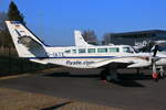 Air-Taxi Europe, D-IATE, Reims-Cessna F406 Caravan II, S/N: F406-0007. Siegerland (EDGS) am 08.03.2024