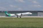 Eine Saab 2000 der Moldavian Airlines mit der Kennung ER-SFA aufgenommen am 30.05.09 am Stuttgarter Flughafen.
