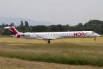 Air France - HOP!, F-HMLG, Bombardier, CRJ-1000, 06.06.2014, LYS, Lyon, France         