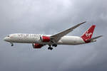 Virgin Atlantic, G-VBEL, Boeing B787-9, msn: 37980/665,  Lady Freedom , 03.Juli 2023, LHR London Heathrow, United Kingdom.