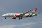 Kenya Airways, 5Y-KZA, Boeing B787-8, msn: 35510/157,  Great Rift Valley , 05.Juli 2023, LHR London Heathrow, United Kingdom.