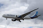 Kuwait Airways, 9K-APG, Airbus A330-841N, msn: 1969,  Al Sanbouk , 05.Juli 2023, LHR London Heathrow, United Kingdom.