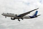 Kuwait Airways, 9K-APH, Airbus A330-841N, msn: 2005, 06.Juli 2023, LHR London Heathrow, United Kingdom.