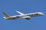 Gulf Air, A9C-FE, Boeing B787-9, msn: 39984/771, 07.Juli 2023, LHR London Heathrow, United Kingdom.