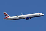 British Airways, G-NEOY, Airbus A321-251NX, msn: 9209, 07.Juli 2023, LHR London Heathrow, United Kingdom.