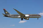 Royal Jordanian Airlines, JY-BAA, Boeing B787-8, msn: 37983/194,  الأمير حسين بن