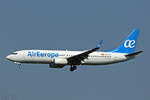Air Europa, EC-MUZ, Boeing B737-85P, msn: 60589/6930, 11.Juli 2023, MXP Milano Malpensa, Italy.