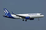 Aegean Airlines, SX-NEG, Airbus A320-271N, msn: 11132, 11.Juli 2023, MXP Milano Malpensa, Italy.