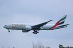 Emirates Sky Cargo, A6-EFK, Boeing B777-F1H, msn: 35611/1088, 13.Juli 2023, MXP Milano Malpensa, Italy.