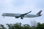 Qatar Airways, A7-AND, Airbus A350-1041, msn: 125, 13.Juli 2023, MXP Milano Malpensa, Italy.