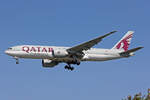 Qatar Airways Cargo, A7-BFN, Boeing B777-FDZ, msn: 62771/1566, 13.Juli 2023, MXP Milano Malpensa, Italy.
