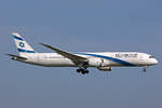 El Al Israel Airlines, 4X-EDC, Boeing B787-9, msn: 38086/666,  Tel Aviv-Jaffa , 19.Mai 2023, AMS Amsterdam, Netherlands.