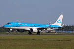 KLM Cityhopper, PH-EZY, Embraer ERJ-190STD, msn: 19000649, 19.Mai 2023, AMS Amsterdam, Netherlands.