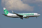 Transavia Airlines, PH-HZV, Boeing B737-8K2, msn: 30650/1158, 20.Mai 2023, AMS Amsterdam, Netherlands.