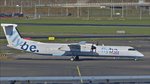 . G-KKEV  Bombardier Dash 8 Q400 von FLYBE am Flughafen Schiphol.   27.09.2016
